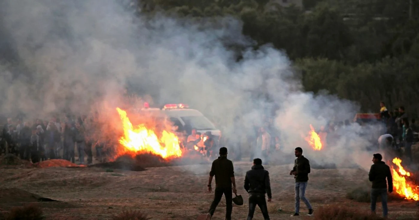 Proteste in Gaza fata de decizia lui Trump de a recunoaste Ierusalimul drept capitala Israelului FOTO EPA-EFE