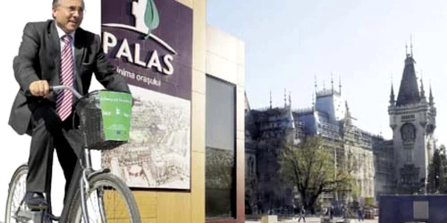 Primarul Gheorghe Nichita „pedalează“ puternic înspre inaugurarea ansamblului Palas
