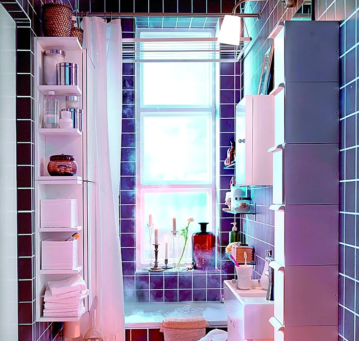 Într-o baie mică  pot  încăpea multe (Fotografii: IKEA)