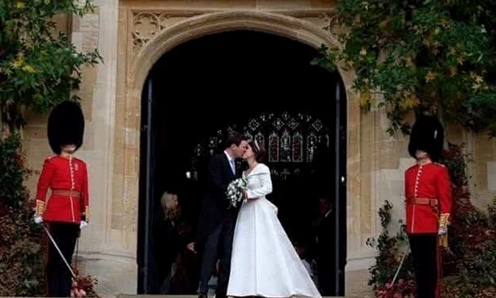 Prințesa Eugenie și Jack Brooksbank la nunta lor Instagram jpg