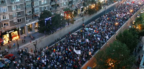 Ziua 15 Proteste rosia montana in bucuresti FOTO Mediafax 