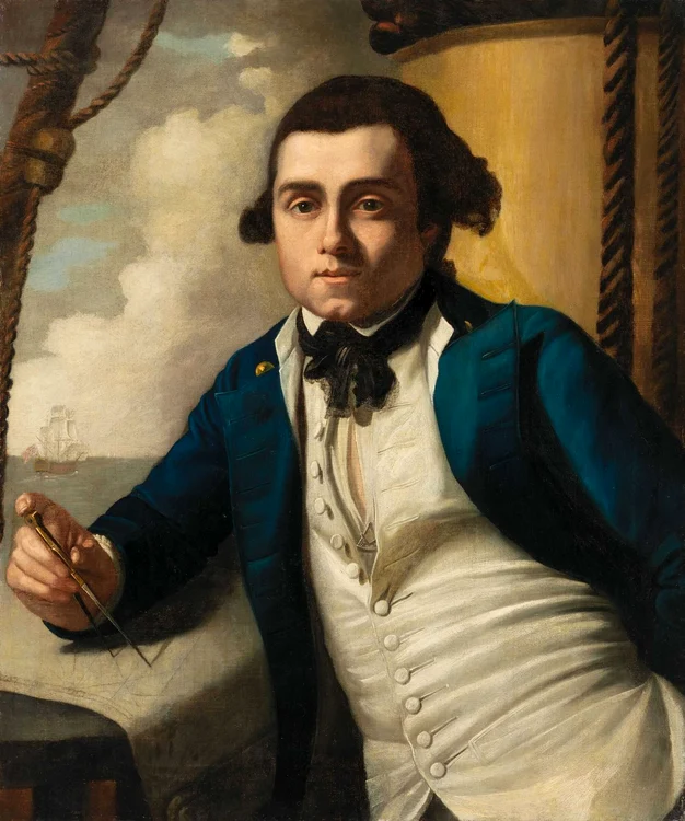 Portret al lui William Bligh, din 1776, atribuit lui John Webber