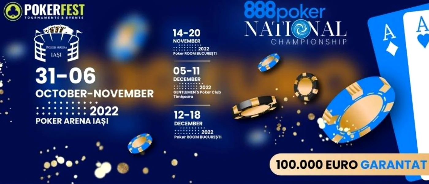 888Poker National Championship revine cu a doua ediție