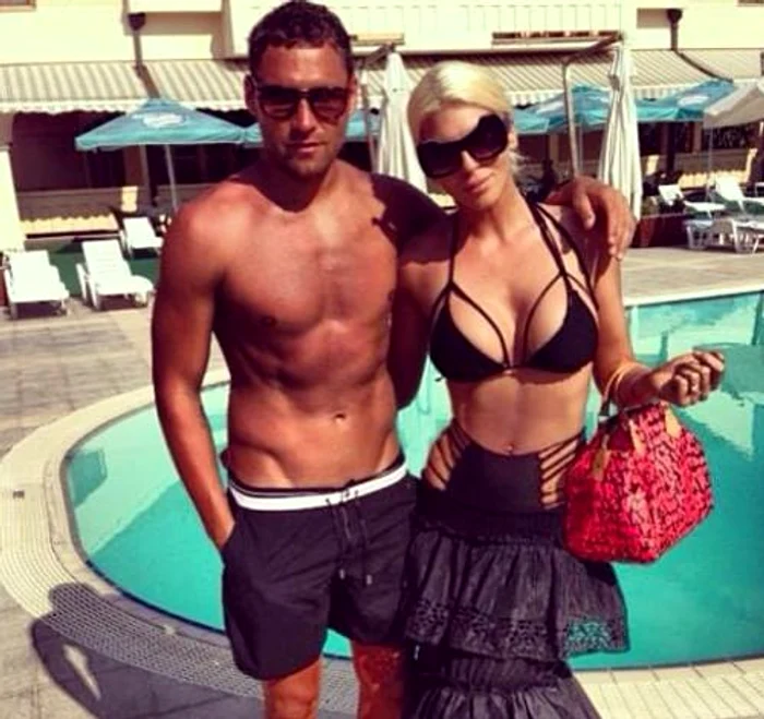 Jelena, alături de fotbalistul Dusko Tosic