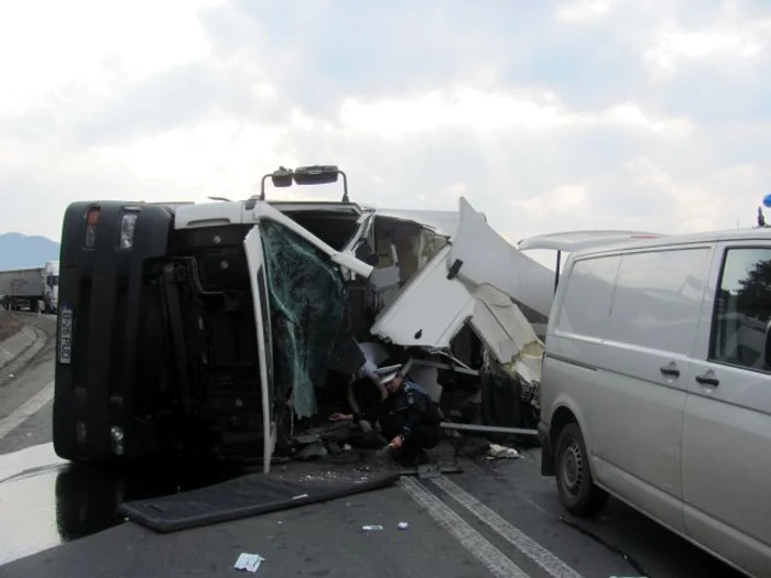 Accident cu 2 morti la Talmaciu