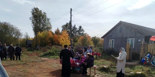 Fotografia unui soldat rus decedat dezvăluie sărăcia profundă a Rusiei FOTO Denis Kazansky / Telegram 