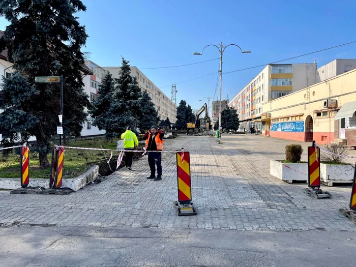 calarasi modernizare centrul vechi FOTO faceb/M.D.