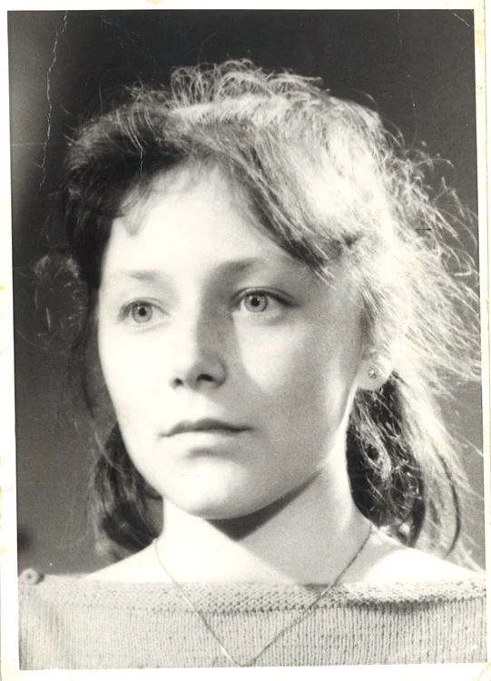 Cătălina Mustață în tinerețe