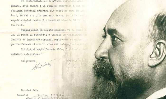 Afiș Deschiderea expoziției Nicolae Iorga și contemporanii Muzeul Memorial Nicolae Iorga Vălenii de Munte (1) jpg