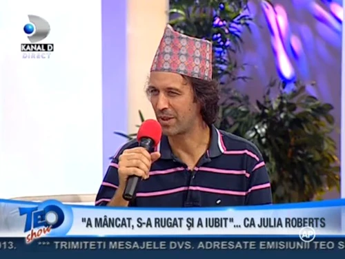De când a fost în Nepal, Sega nu renunţă la căciuliţa nepaleză (captură:Kanal D)