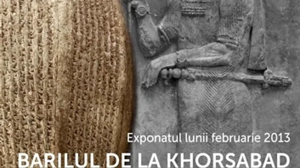 Barilul de la Khorsabad, exponatul lunii februarie jpeg