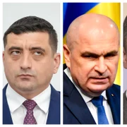 George Simion, Ilie Bolojan, Sorin Grindeanu / FOTO Mediafax Foto