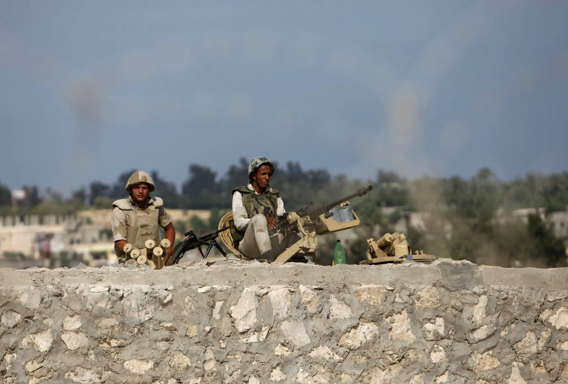 Regiunea Sinai se află foarte aproape de graniţa Egiptului cu Israelul şi Fâşia Gaza. FOTO: Reuters