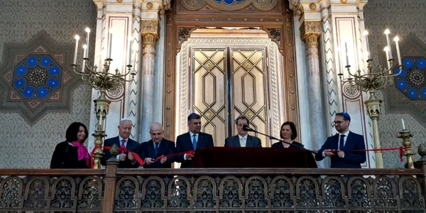 Reinaugurarea Sinagogii Cetate din Timişoara FOTO Ş.Both