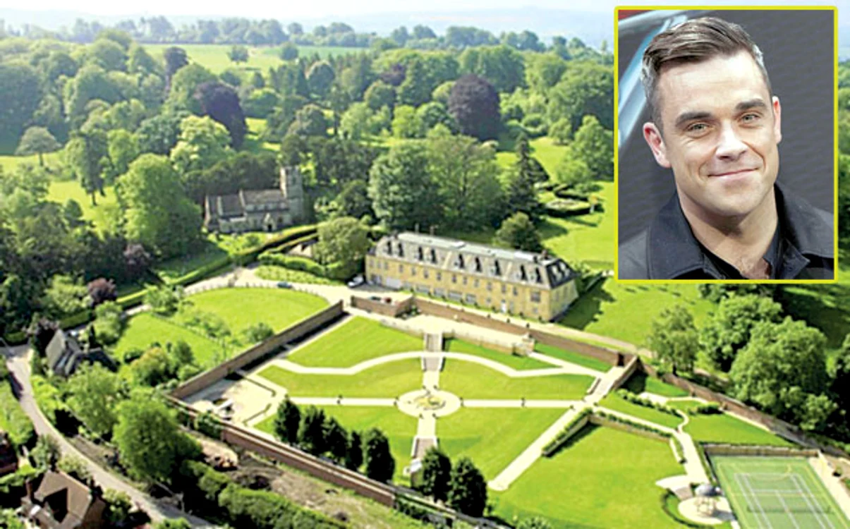 Robbie Williams şi-a luat conac la banii ăştia