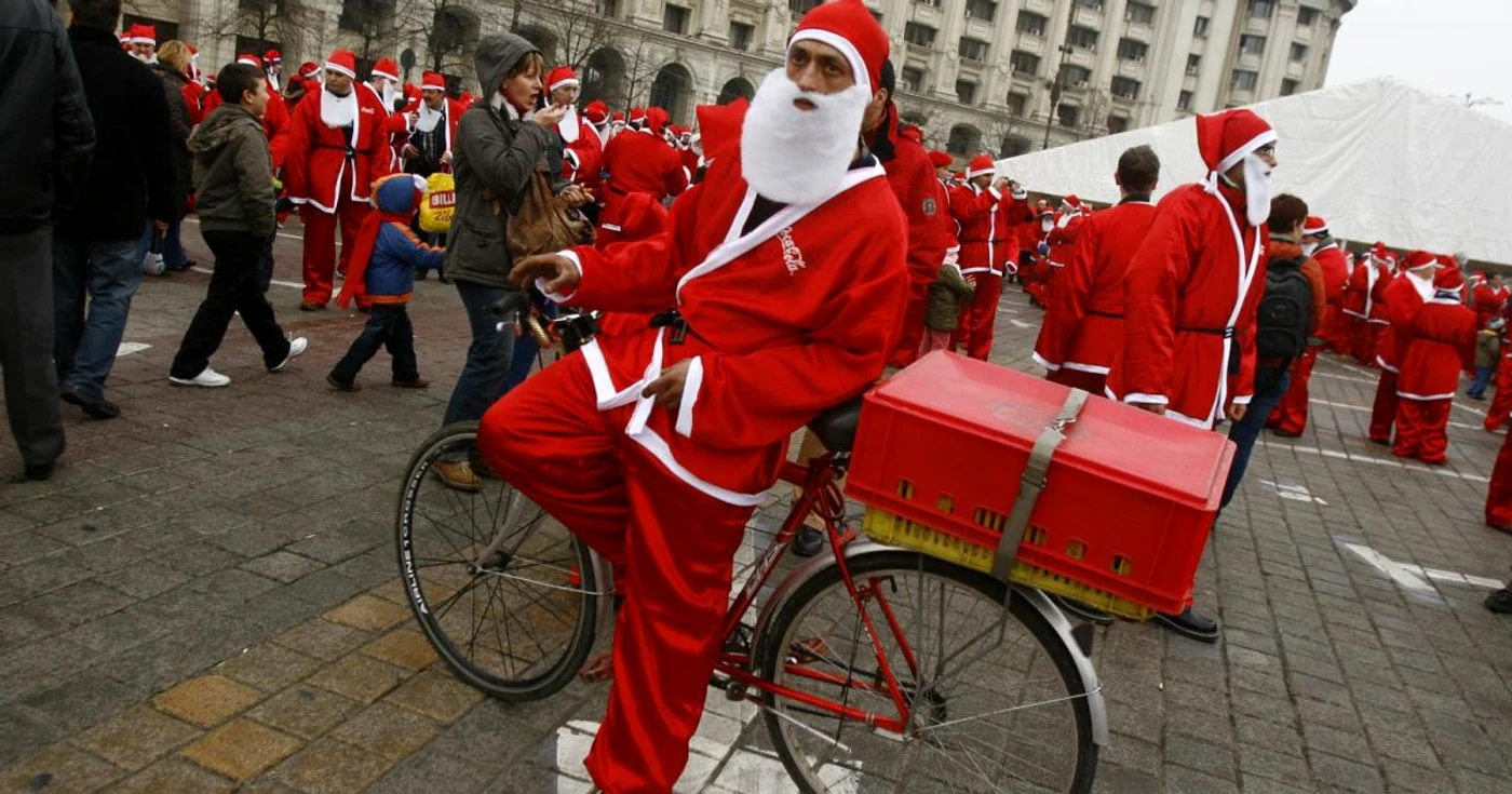 Copiii timişorenilor pot primi cadouri de la Moş Crăciuni ciclişti