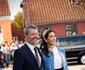 Regina Mary și Regele Frederik în Sæby. FOTO: Casa Regală daneză