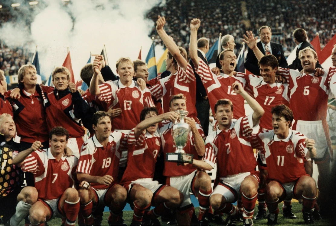 Danemarca, echipa care a câştigat EURO 1992. FOTO Profimedia