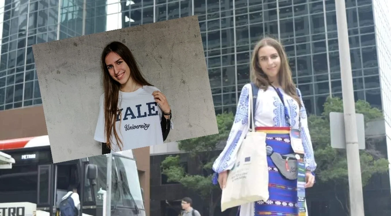 Andra Cîrstoiu duce ia românească la Universitate Yale. foto: arhiva personala