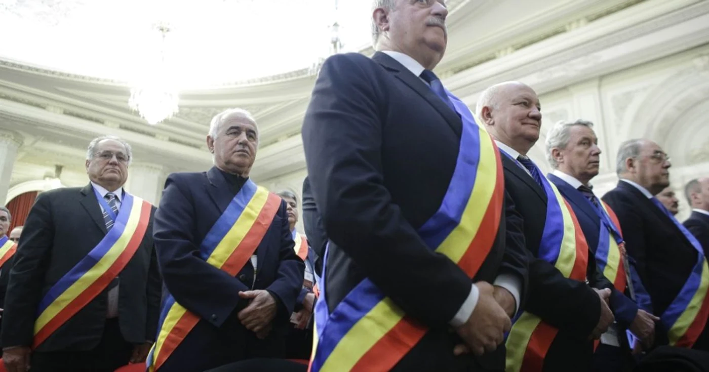 Primari români la o întâlnire a primarilor FOTO Inquam Photos Octav Ganea