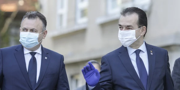 Nelu Tătaru şi Ludovic Orban FOTO Inquam Photos / Octav Ganea
