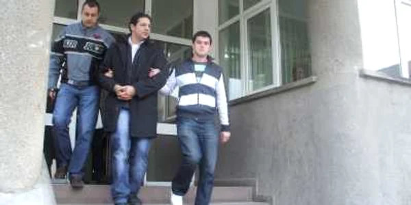 Italianul Giovanni Granieri înainte de a fi prezentat procurorilor