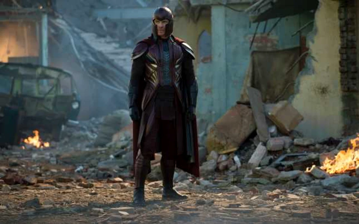 O imagine a dezolării: Magneto (Michael Fassbender), „peisaj după bătălie“