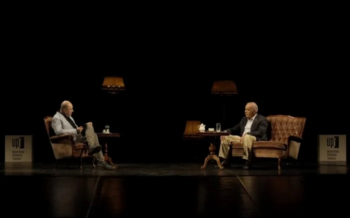 Garry Kasparov la Teatrul Național din Timișoara FOTO UPT