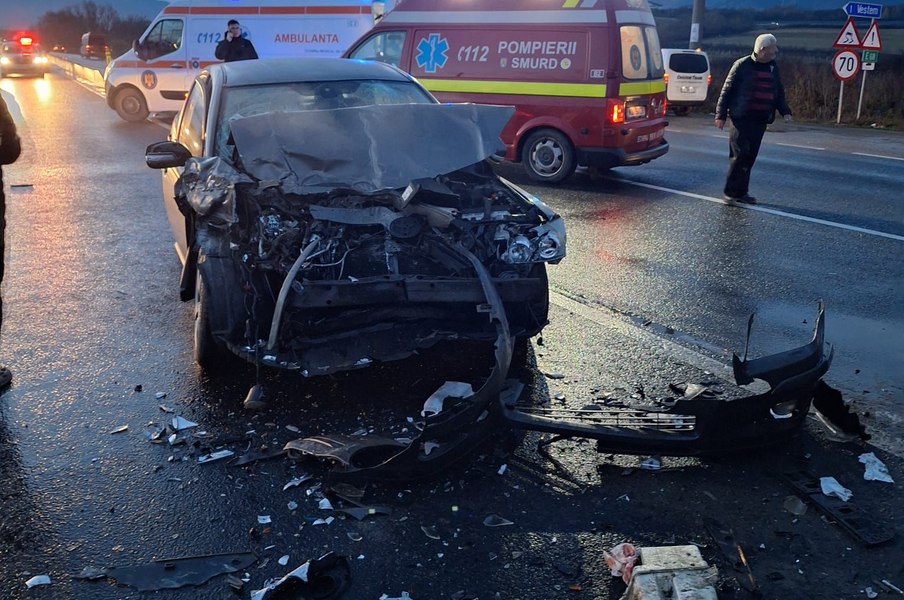 V Sibiu v Romuniji aktiviran rdeči načrt intervencije po hudi prometni nesreči