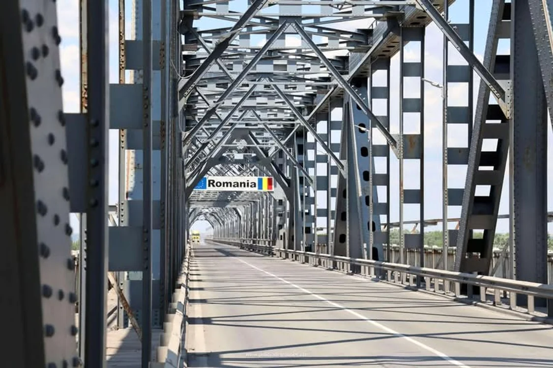 Podul Giurgiu-Ruse/FOTO: ITPF Giurgiu
