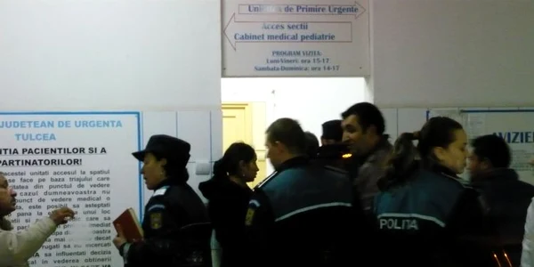 Poliţia şi jandarmii calmează spiritele