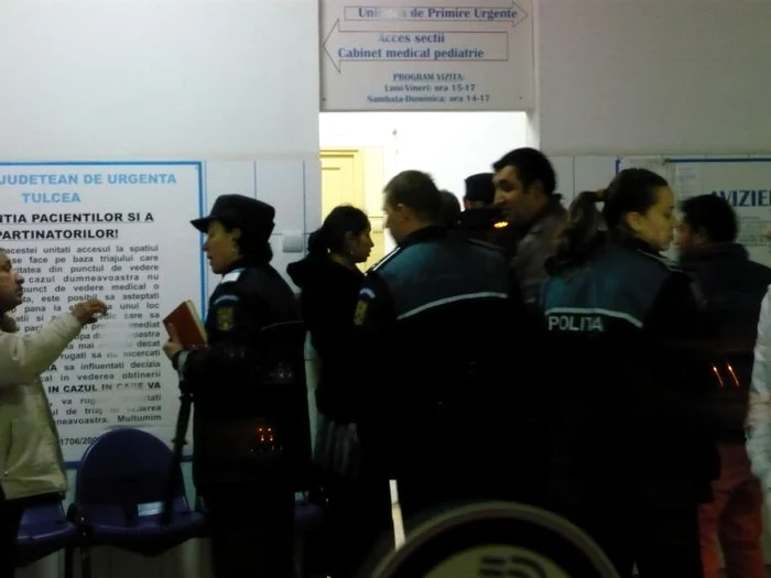 Poliţia şi jandarmii calmează spiritele