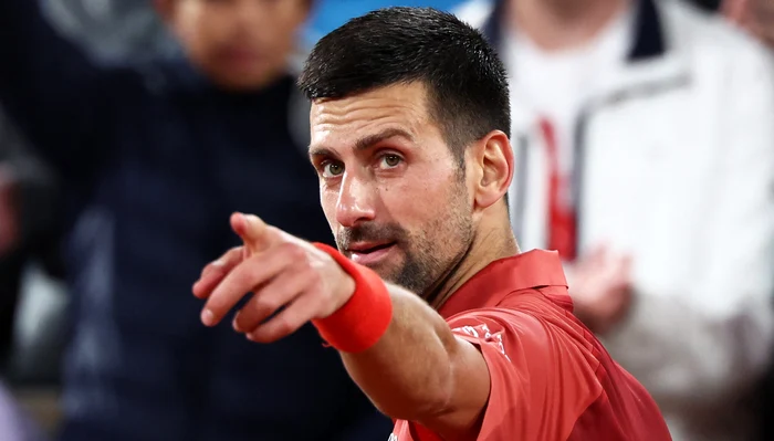 Novak Djokovici, arătat cu degetul de întreaga planetă în 2022. Foto EPA EFE