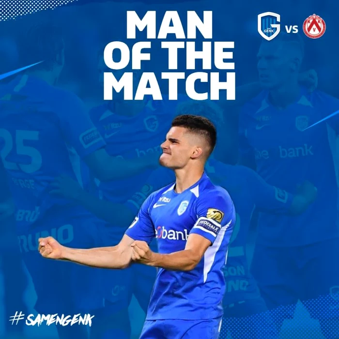 Ianis Hagi a fost desemnat omul meciului la Genk