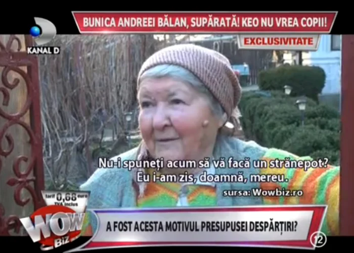 Bunica Andreei Bălan