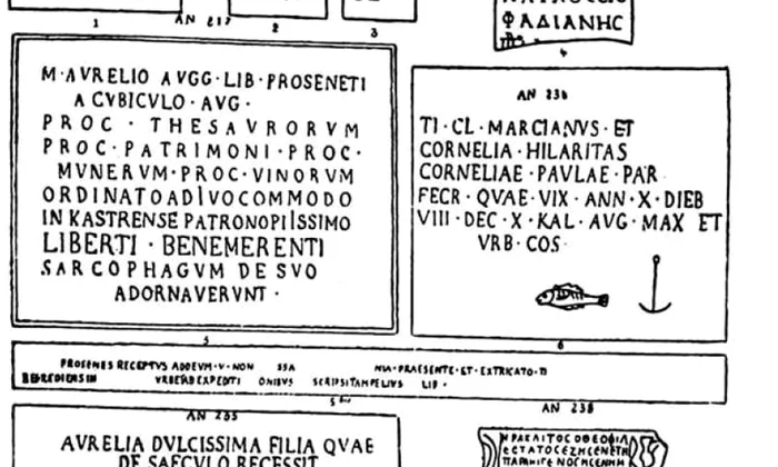 A fost identificată cea mai veche inscripţie creştină jpeg