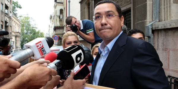 Victor Ponta la Baroul Bucureşti. FOTO Eduard Enea