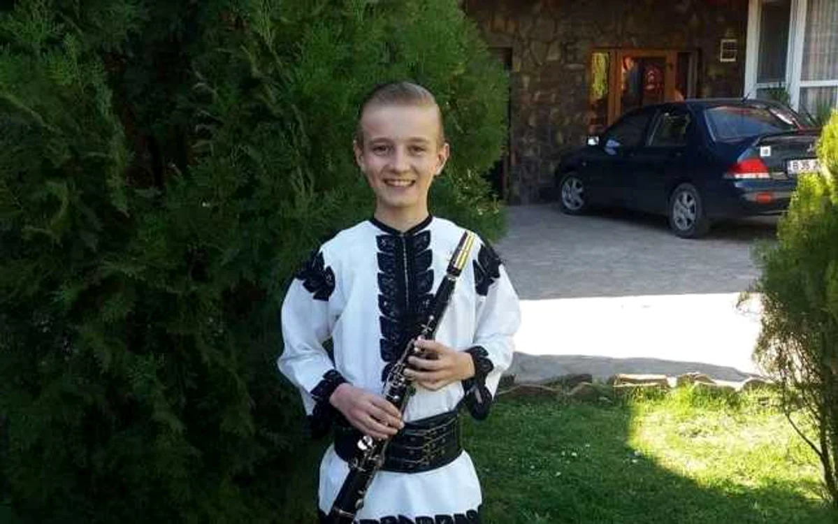 Tânărul a devenit o vedetă la vârsta de 14 ani. Foto: Facebook/ Andrei Ioan Haneş