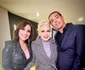 Radhu și Laura Zapata la Televisa / foto: Click!