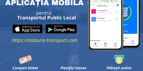slobozia aplicatie mobila pentru transportul local foto faceb/mun slobozia