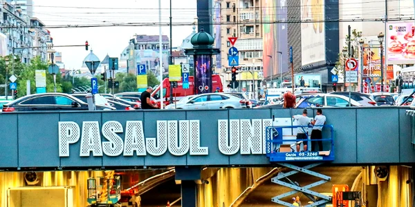 Pasajul de la Unirii FOTO Facebook / Andrei Băluță