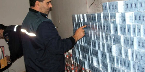 Polițiștii au confiscat marfa
