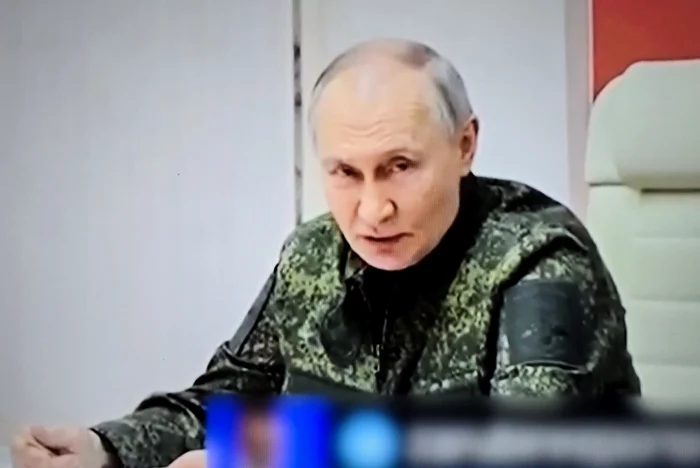 Președintele Putin a pus condiții greu de acceptat pentru Ucraina. FOTO: captură video