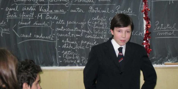 Adrian Piciu este văzut de profesori drept un viitor inginer. Foto: Bogdan Nistor