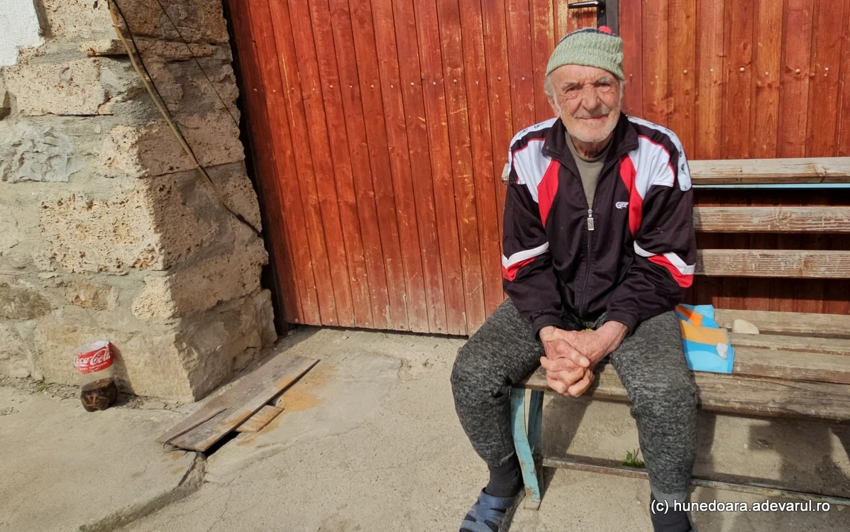 Gheorghe Muntean, fost miner din Ciudanovița. Foto: Daniel Guță