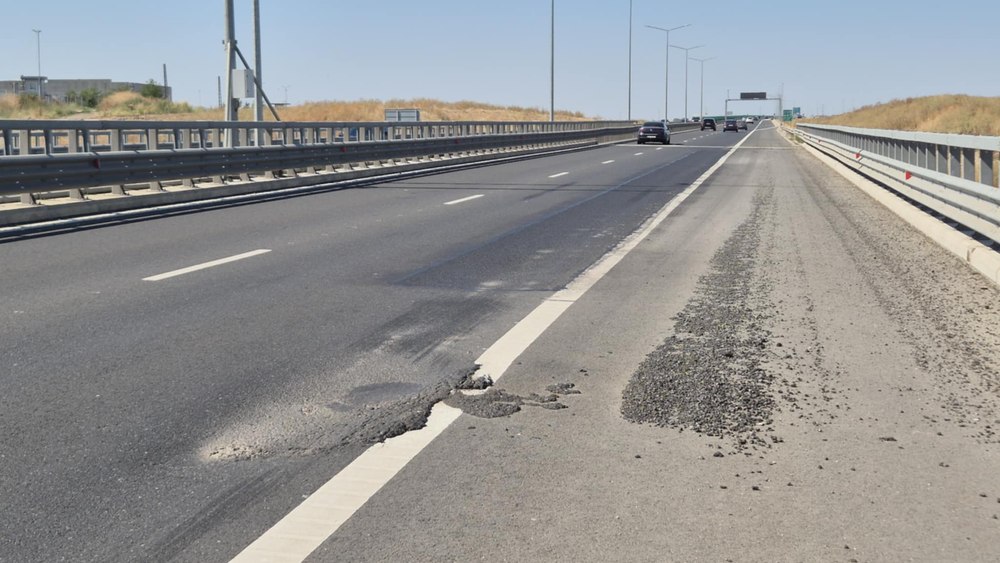 Autostrada de Centură a Bucureștiului s-a deteriorat la un an de la inaugurare. „Tot noi plătim”