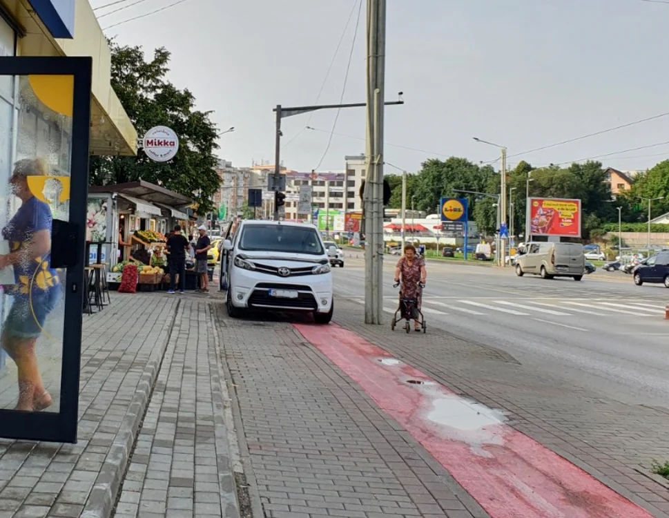 Pista de biciclete din prezent. FOTO APTA