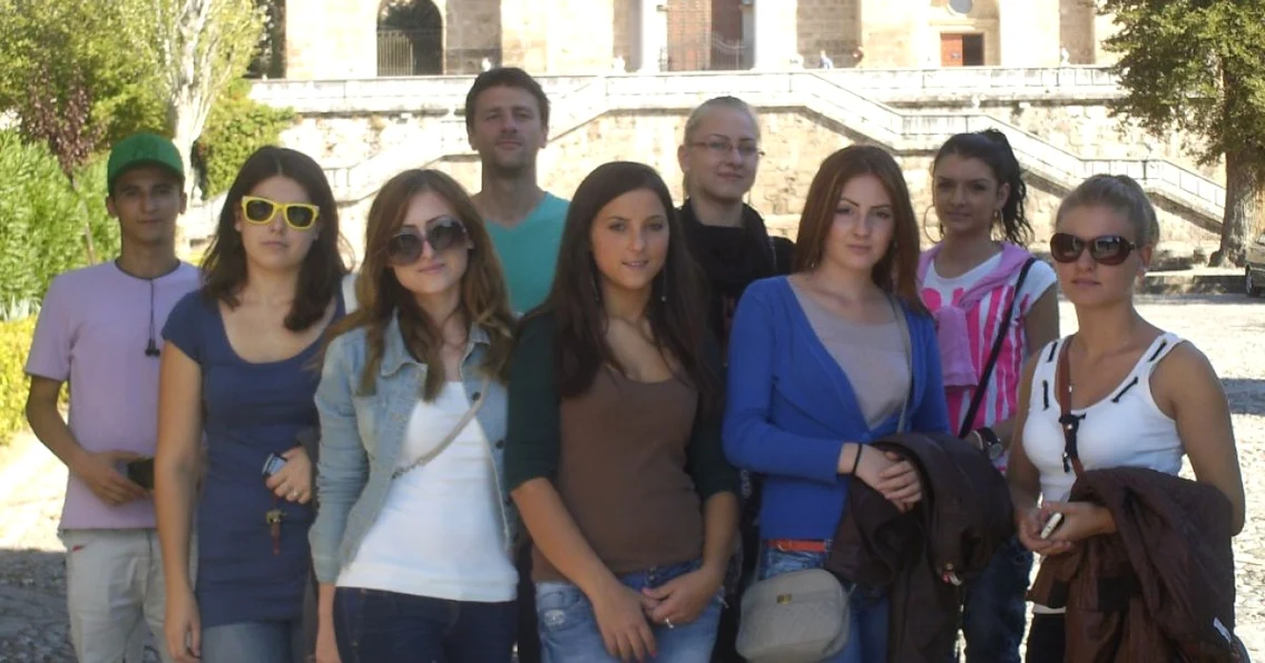 Elevi de la Liceul CA Rosetti din Constanţa