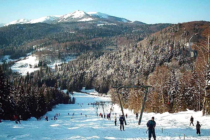 Stațiunea Cavnic Foto: Facebook