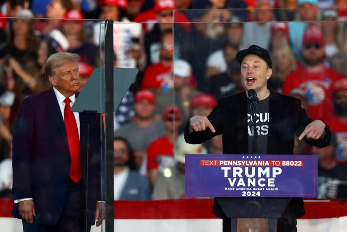 Elon Musk i-a finanțat campania lui Donald Trump FOTO: X